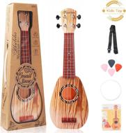introducing our 17-inch kids ukulele guitar toy: the perfect musical instrument for toddler beginner learning логотип