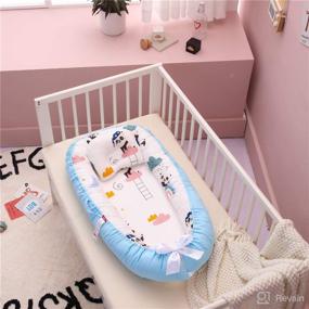 img 2 attached to Bassinet Lounger Portable Super Co Sleeping Nursery and Furniture