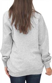 img 2 attached to Warm & Chic: Samefar Women'S High Neck 1/4 Zip Pullover Sweatshirt With Pockets