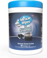 🧼 microwave and cooktop miraclewipes: effortlessly eliminate food and grime buildup in your kitchen - 60 count logo