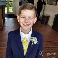 img 1 attached to 👔 Retreez Tartan Checkered Plaid Woven Boy's Tie - Ages 8-10 review by Steve Wynn