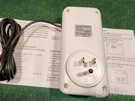 img 1 attached to Temperature Controller Outlet With Timer: Perfect For Reptiles, Greenhouses & Homebrewing! review by Charles Julian