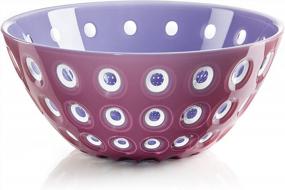 img 4 attached to Guzzini Le Murrine Bowls, Us:One Size, Mauve/White/Lillac