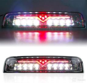 img 4 attached to 🚦 Tresound Clear Lens LED High Mount Lamp for 2009-2017 Dodge Ram 1500 2500 3500 - 3rd Brake Light Cargo Light Upgrade