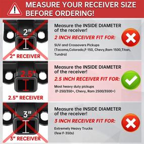 img 3 attached to IFOKA Adjustable Trailer Receiver Double