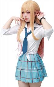 img 3 attached to Women'S Kitagawa Marin Cosplay Costume Uniform Outfit With Accessories For Halloween