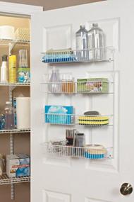 img 3 attached to ClosetMaid 8033 4-Tier Wall Rack, 18-Inch Wide