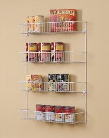img 1 attached to ClosetMaid 8033 4-Tier Wall Rack, 18-Inch Wide