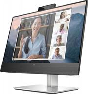 hp e24mv g4 23 8 monitor 23.8", 1920x1080p, anti-glare, ergonomic design, on-screen display (osd), ‎e24mv g4 fhd conferencing monitor logo