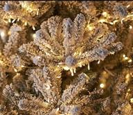 8-футовая искусственная рождественская елка без освещения с металлической подставкой, густой снег - amerique premium full body shape логотип