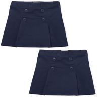 girls' clothing - skirts & 👧 skorts: childrens place uniform button 2 pack logo