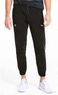 puma men's bmw msp sweat pants closed: comfort and style combined! logo