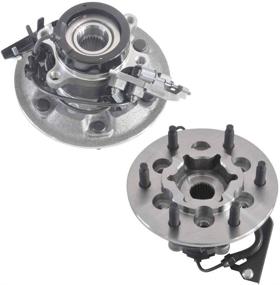 img 1 attached to 🚗 DRIVESTAR 4WD 515110 Front Wheel Hub & Bearing Assembly for Chevy Colorado, GMC Canyon, and ISUZU I-370 (Driver/Left Side, 2004-2008, 4X4 5 Lugs w/ ABS)