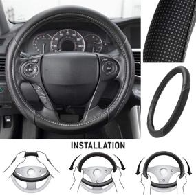 img 2 attached to Motor Trend SW 808 WH White Steering