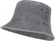 stay cool and stylish this summer with umeepar's packable bucket hats for men and women logo