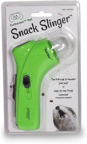 img 2 attached to Furhaven Pet Accessory: Snack Slinger Treat Dispenser - Indoor/Outdoor Training Toy for Dogs and Cats (Green, One Size)