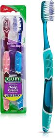 img 4 attached to 🪥 GUM Technique Quad Grip Toothbrush with Bristles for Oral Care