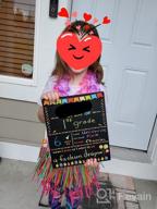 img 1 attached to Capture Your Child'S School Milestones With Our Back To School Double Sided Chalkboard Sign! review by Antonio Santiago
