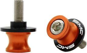 img 2 attached to Motorcycle Swing Sliders Spools Orange
