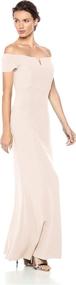 img 2 attached to Calvin Klein Womens Shoulder Center Women's Clothing - Dresses: Chic and Elegant Must-Haves for Every Wardrobe