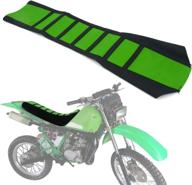 универсальный чехол для сиденья мотоцикла, резиновый захват для kx65 kx85 kx100 kx250 kx450f, самый грязный велосипед, зеленый логотип