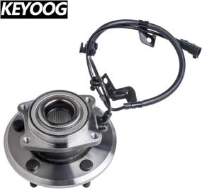 img 3 attached to KEYOOG 512478 512479 (5 Lug W/ABS) Right And Left Rear Wheel Hub And Bearing Assembly Fit For 2009 10 11 12 13 14 15 16 17 18 19 Dodge Journey (MB25301 HA590362 MB25302 HA590361)