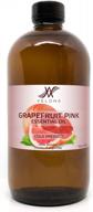 эфирное масло пинка грейпфрута velona на 16 унций - чисто терапевтическая ранг для отражетелей ароматерапии логотип