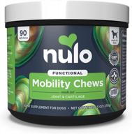 manage your dog's joint health with nulo's functional joint & mobility supplement - soft chews with msm, collagen, and omega-3 fatty acids logo