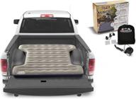 truck bed inflatable air mattress - convertible full double, fits 5.5 ft to 5.8 ft box - silverado, tundra, titan, ram, f150 supercrew логотип