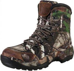 img 4 attached to Lightweight Waterproof Hunting Boot For Men - NEXT Camo (7 Inches)