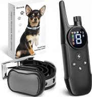 🐶 waterproof extra small dog training collar - ideal for 5-15lbs dogs & puppies with remote - 1000 ft range logo