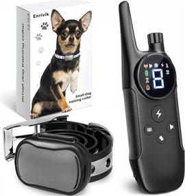 img 4 attached to 🐶 Waterproof Extra Small Dog Training Collar - Ideal for 5-15lbs Dogs & Puppies with Remote - 1000 Ft Range