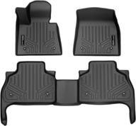 🔥 maxliner bmw x5 floor mats 2 row custom fit liner set - black (2019-2022) logo