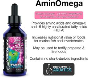 img 1 attached to Brightwell Aquatics AminOmega: Versatile Amino Acid and Omega Food Supplement for Marine Fish and Reef Aquariums