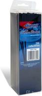 diamond 250 count coffee stirrers straws logo