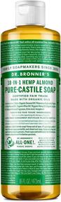 img 4 attached to Dr Bronners Pure Castile Liquid Soap Skin Care ~ Body
