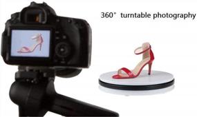 img 3 attached to 360° Motorized Turntable Display - Perfect For Jewelry, Watches & More!