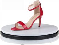 360° motorized turntable display - perfect for jewelry, watches & more! logo