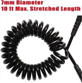 img 3 attached to Ultimate Protection And Comfort: OCEANBROAD Coiled Leash For Paddle Board Surfboard SUP
