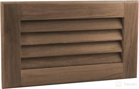 img 3 attached to 🌊 Enhance Your Décor with SeaTeak Louvered Insert – Stylish and Functional Addition