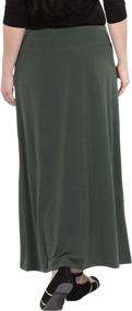 img 3 attached to Kosher Casual Womens Wrinkle Dressy Women's Clothing - Skirts