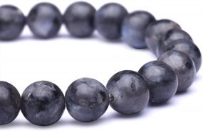 img 2 attached to CANDYFANCY 8Mm Natural Beads Stretch Bracelets Women Men Spiritual Beaded Bracelets