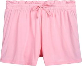 img 1 attached to 🩳 Girls' One Step Up Active Shorts - Clothing and Active Gear