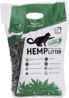 🐾 hemp cat litter bulk – premium natural cat litter pellets, advanced dust-free cat litter, safe for pets & humans, biodegradable multi cat litter, quick odor absorption, vol 10lb logo