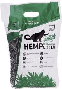 img 4 attached to 🐾 Hemp Cat Litter Bulk – Premium Natural Cat Litter Pellets, Advanced Dust-Free Cat Litter, Safe for Pets & Humans, Biodegradable Multi Cat Litter, Quick Odor Absorption, Vol 10lb