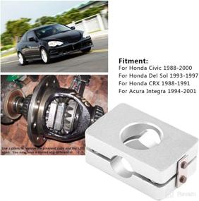 img 2 attached to 🚗 Qiilu LSD Conversion Plate: Enhance Your Honda Civic & Acura CRX Integra with a Car LSD Limited Slip Differential Conversion Plate