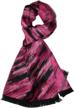 soft plaid wool-feel scarf for women and men - warm cashmere-style wrap with fringed edges in classic tartan check design logo