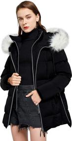 img 4 attached to Orolay Womens Thickened Winter Bubble Coats, Jackets & Vests: Stylish Women's Clothing for Freezing Temperatures