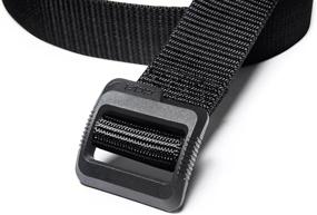 img 1 attached to Military-Style Tactical Belt With Quick-Release Buckle And Heavy-Duty Webbing - Available In 1 Or 2 Pack For EDC