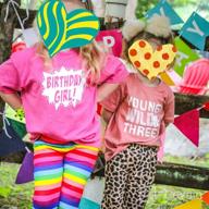 img 1 attached to 🎉 Happy Family Clothing Superhero Birthday Collection: Girls' Clothing that Makes Birthdays Extra Special! review by Shannon Hanson